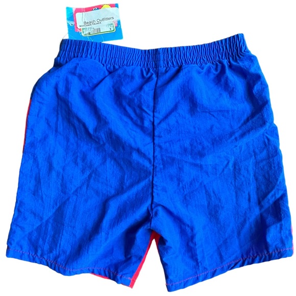 1970s Sesame Street Big Bird Swim Trunks Boys Size 5 Deadstock Vintage NWT New - Picture 6 of 8